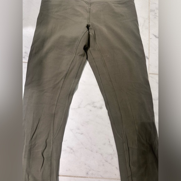 Lulemon aligns leggings size 2 army green - Picture 6 of 10